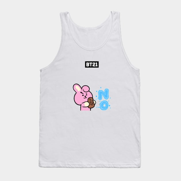 bt21 bts exclusive design 61 Tank Top by Typography Dose